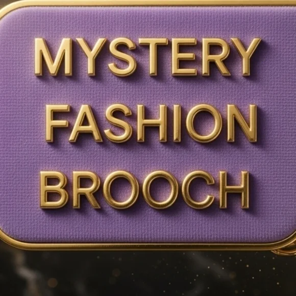 Mystery Fashion Brooch 2 BROOCHES - Picture 1 of 1